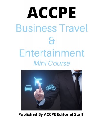 Business Travel and Entertainment 2022 Mini Course